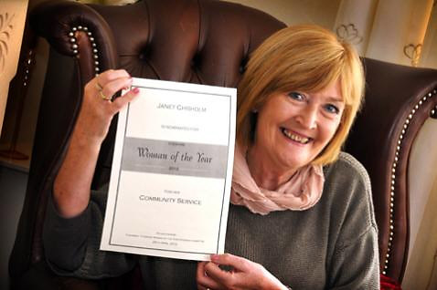 Our Founder & Chairperson, Janet Chisholm, was secretly nominated for the Cheshire Woman Of The Year Award 2012. Janet set up the Middlewich Clean Team in 2003 and the accolade recognises her service to the community.