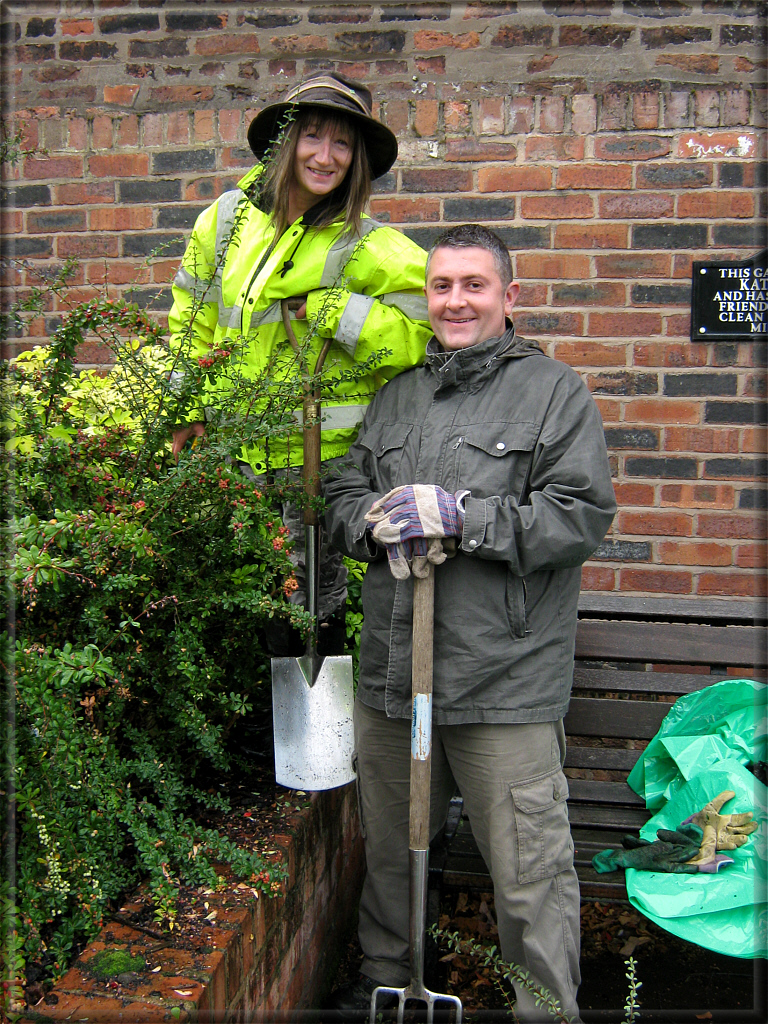 Katy's Wall Tidy Up, 17th September 2011