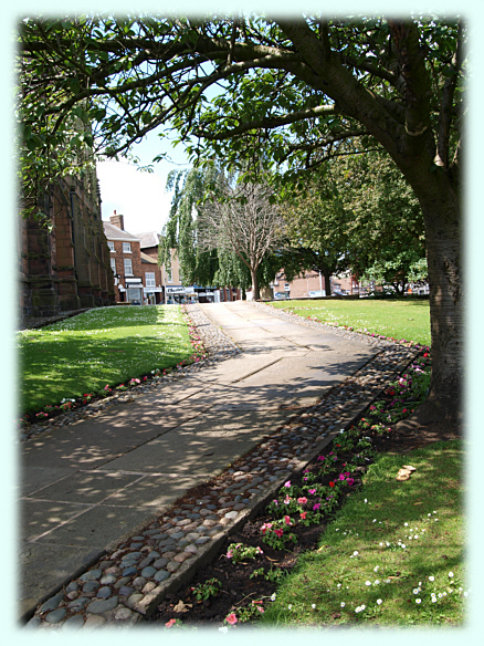 Impatians planting at St. Michael's and all Angels