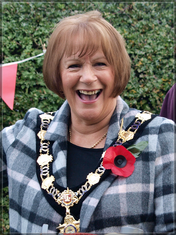 Our Mayor looks excited about something...